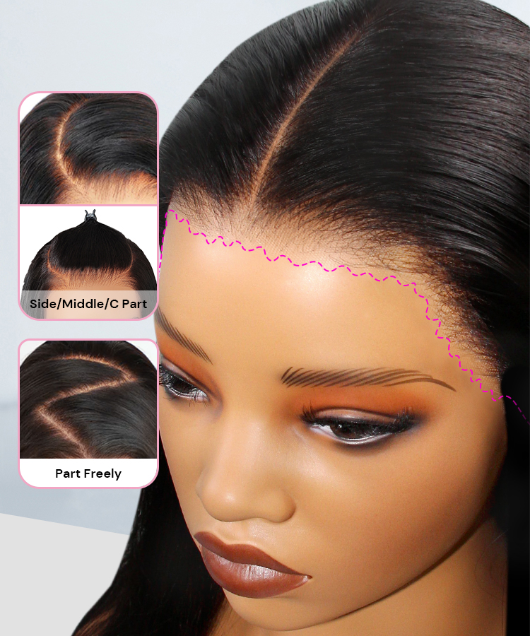 9x6 glueless wig